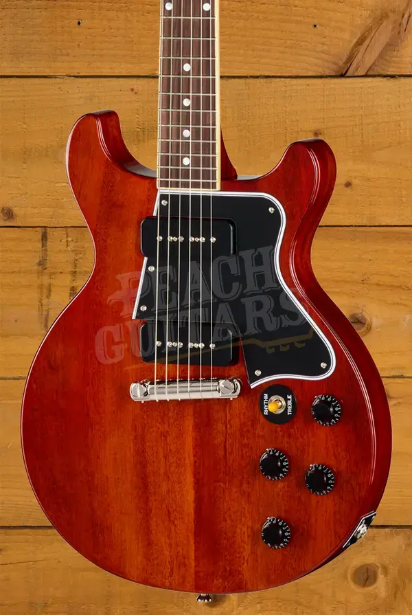 Epiphone Inspired By Gibson Custom 1960 Les Paul Special Double Cut - Cherry Red