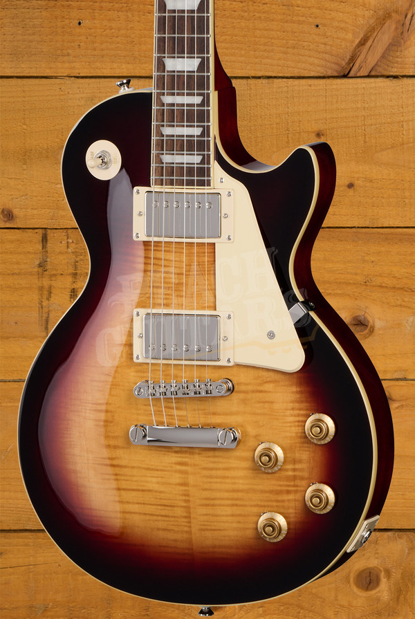 Epiphone Les Paul Standard 50s Figured | Bourbon Burst w/Gigbag