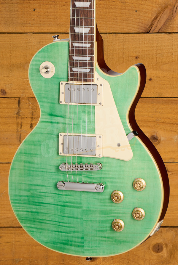 Epiphone Les Paul Standard 50s Figured | Seafoam Green w/Gigbag