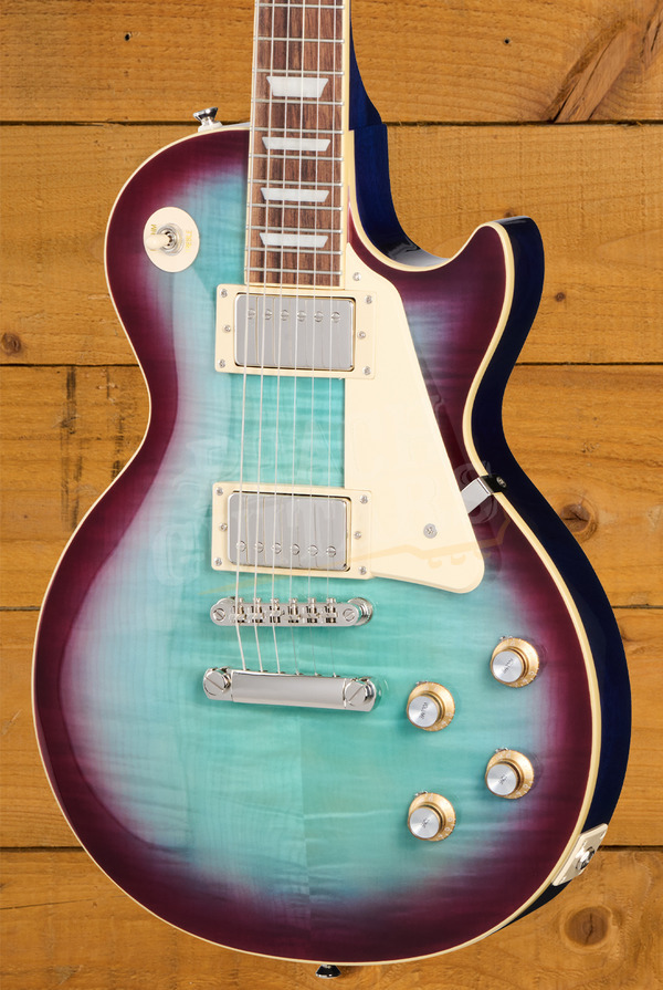 Epiphone Les Paul Standard 60s Figured | Blueberry Burst w/Gigbag