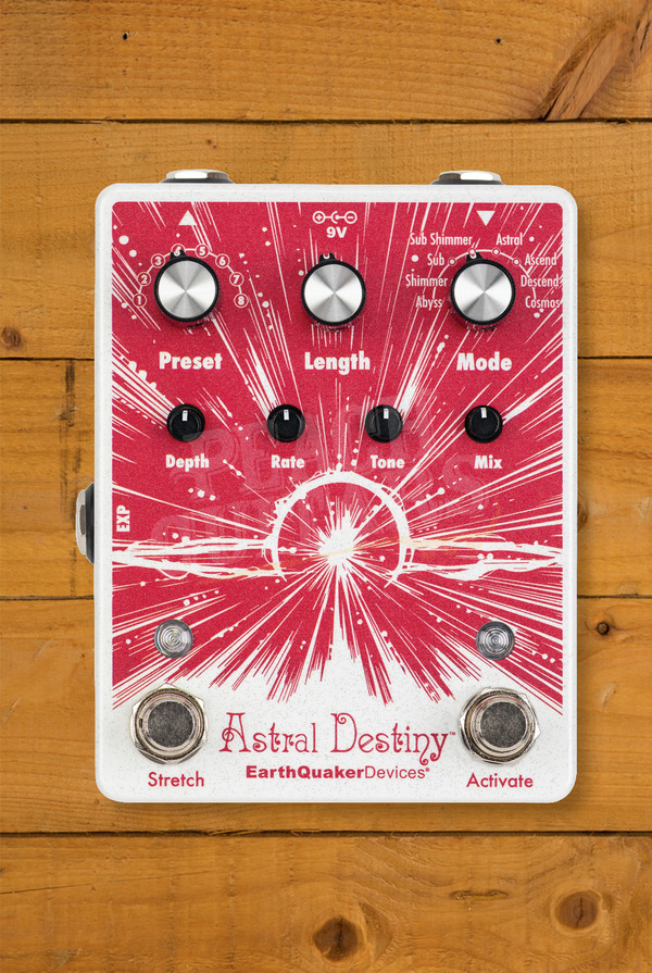 EarthQuaker Devices Astral Destiny | Octal Octave Reverberation Odyssey