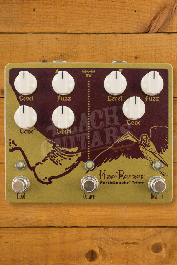 EarthQuaker Devices Hoof Reaper | Double Fuzz w/Octave Up