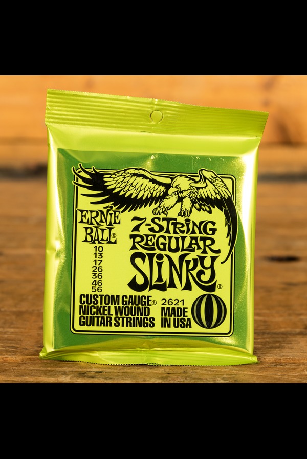Ernie Ball 7 String 1056 Regular Slinky Peach Guitars
