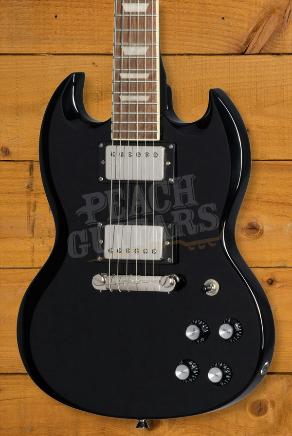 Epiphone Inspired By Gibson Collection | Power Players SG - Dark Matter Ebony