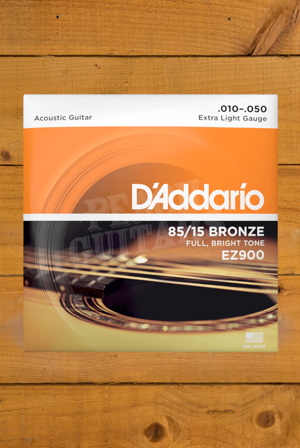 D'Addario Acoustic Strings | 85/15 Bronze - Extra Light - 10-50