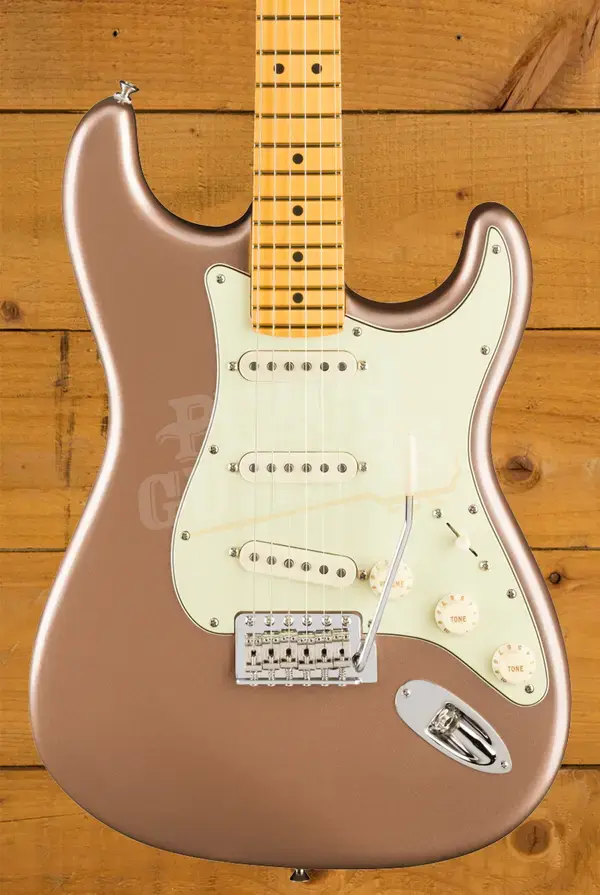 Fender American Professional Classic Stratocaster - Maple - Faded Firemist Gold
