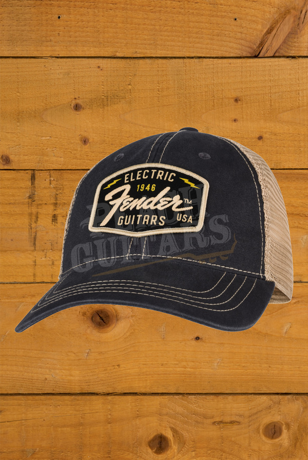 Fender Transition Logo Patch Hat | Black/Stone