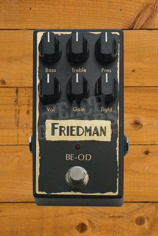 Friedman BE-OD Brown Eye Overdrive Pedal