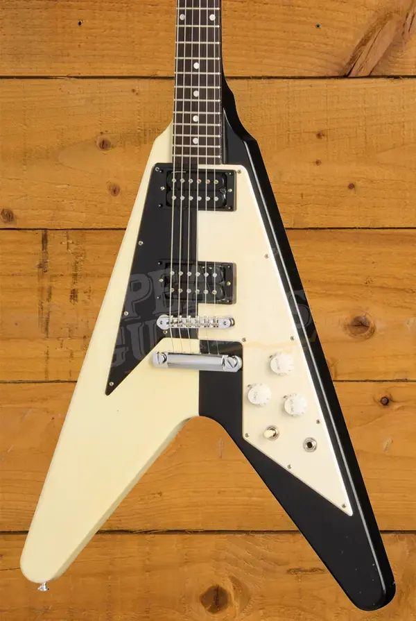 Gibson Custom Michael Schenker 1971 Flying V Collector's Edition Black/White