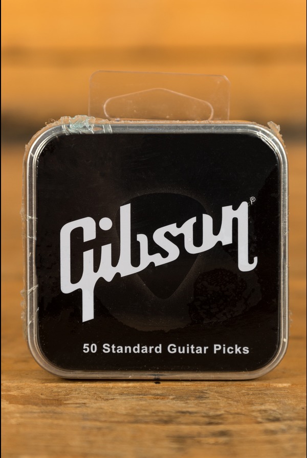 Gibson Pick Tin Pack of 50 Heavy