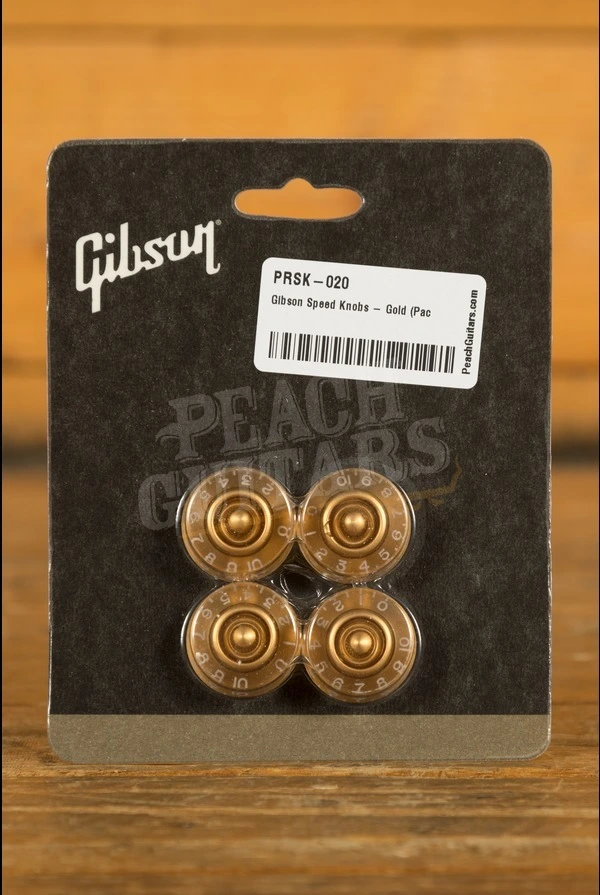 Gibson Speed Knobs - 4-Pack - Gold