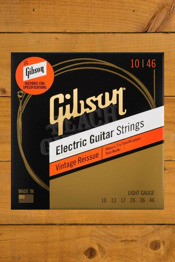 Gibson Vintage Re-Issue Electric Guitar Strings - 10-46