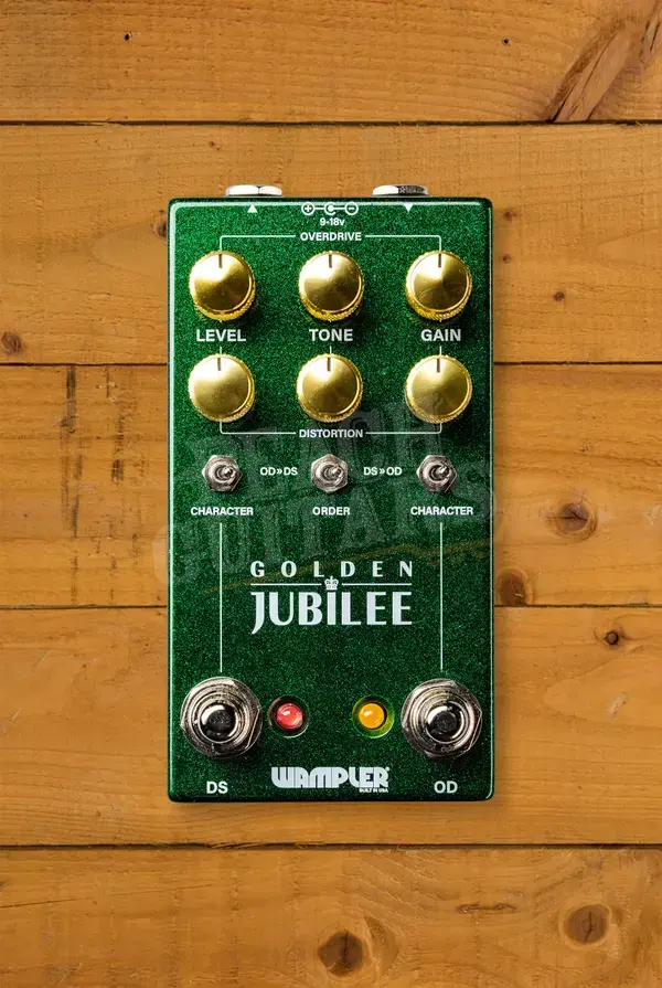 Wampler Golden Jubilee - Dual Overdrive & Distortion