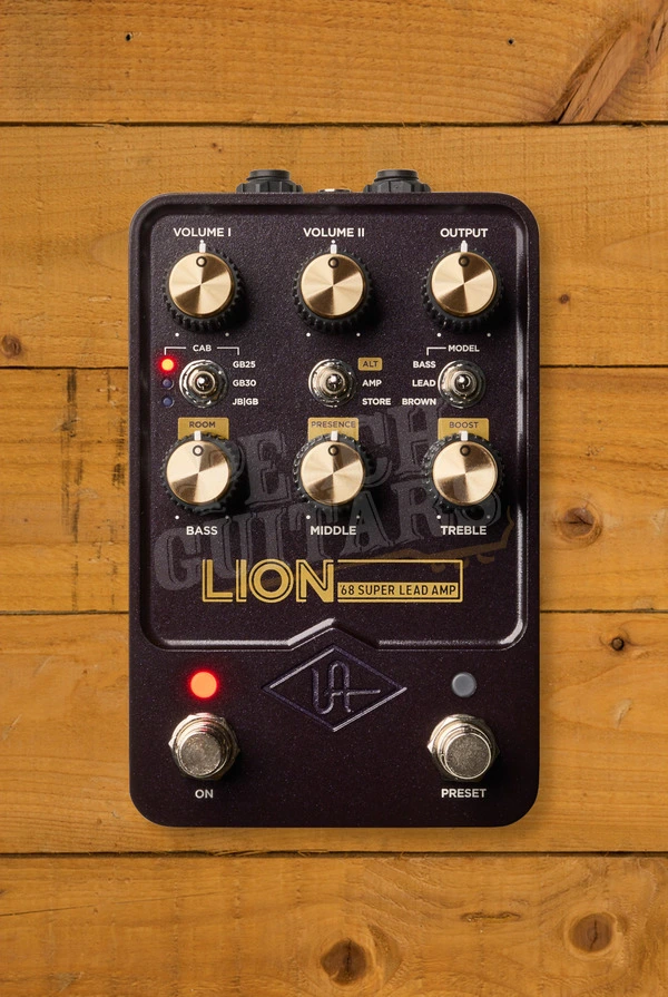 Universal Audio Lion '68 Super Lead Amp Guitar Pedal