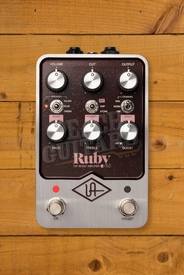 Universal Audio Ruby '63 Top Boost Amplifier Guitar Pedal