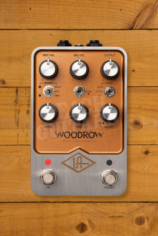 Universal Audio UAFX Guitar Pedals | Woodrow '55 Instrument Amplifier