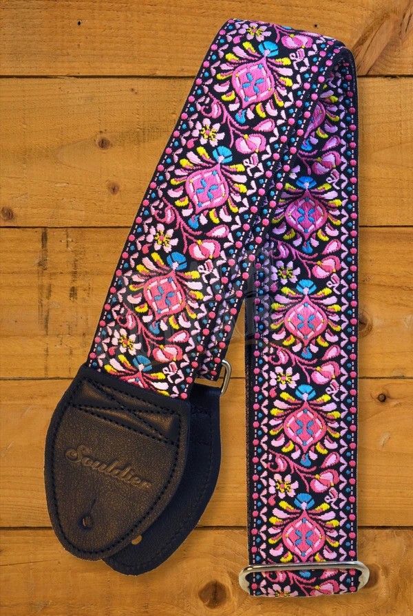 Souldier Classic Guitar Strap - Hendrix - Pink