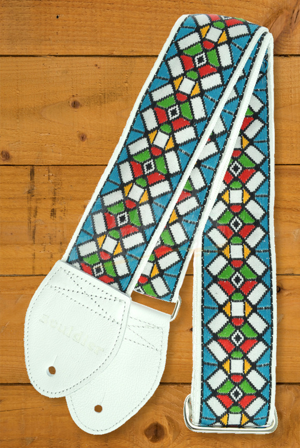 Souldier Classic Guitar Straps | Stained Glass - Blue