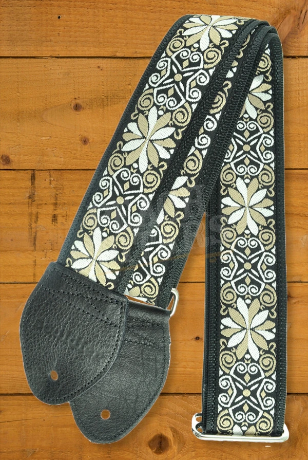 Souldier Classic Guitar Strap - Dresden Star - Tan/White