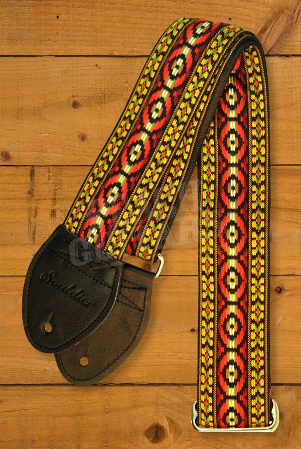 Souldier Classic Guitar Straps | Bohemian - Red