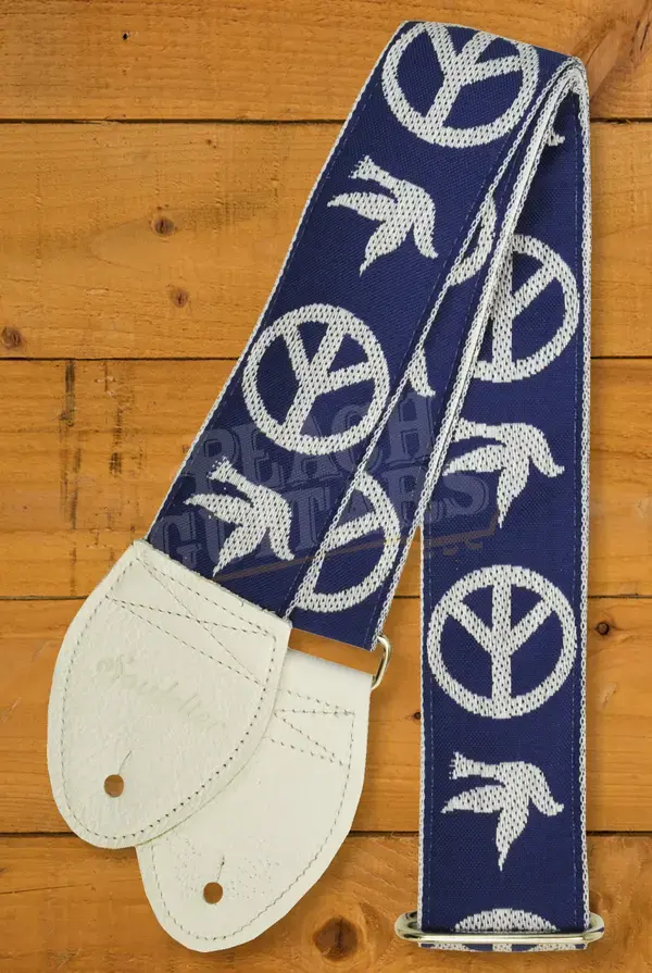 Souldier Classic Guitar Strap - Young Peace Dove - Blue