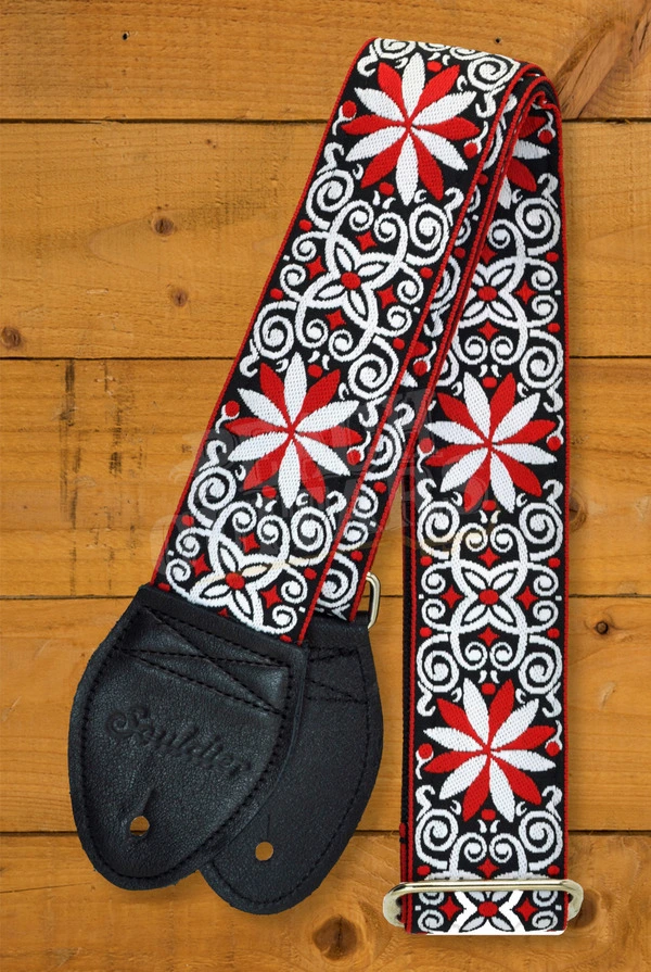 Souldier Classic Guitar Strap - Dresden Star - Red