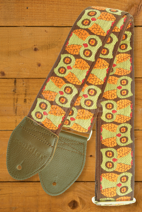 Souldier Classic Guitar Straps | Owls - Brown