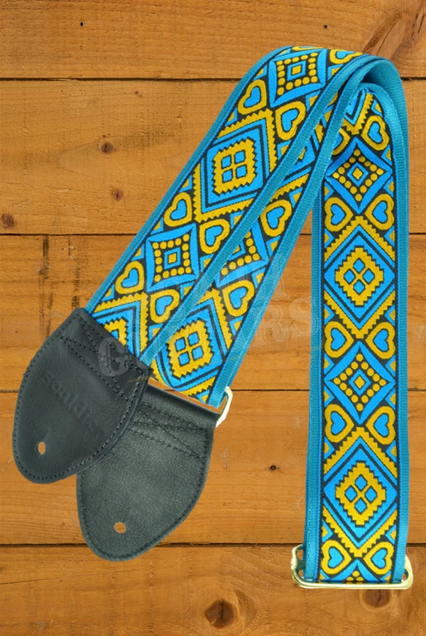 Souldier Classic Guitar Strap - Sage - Turquoise