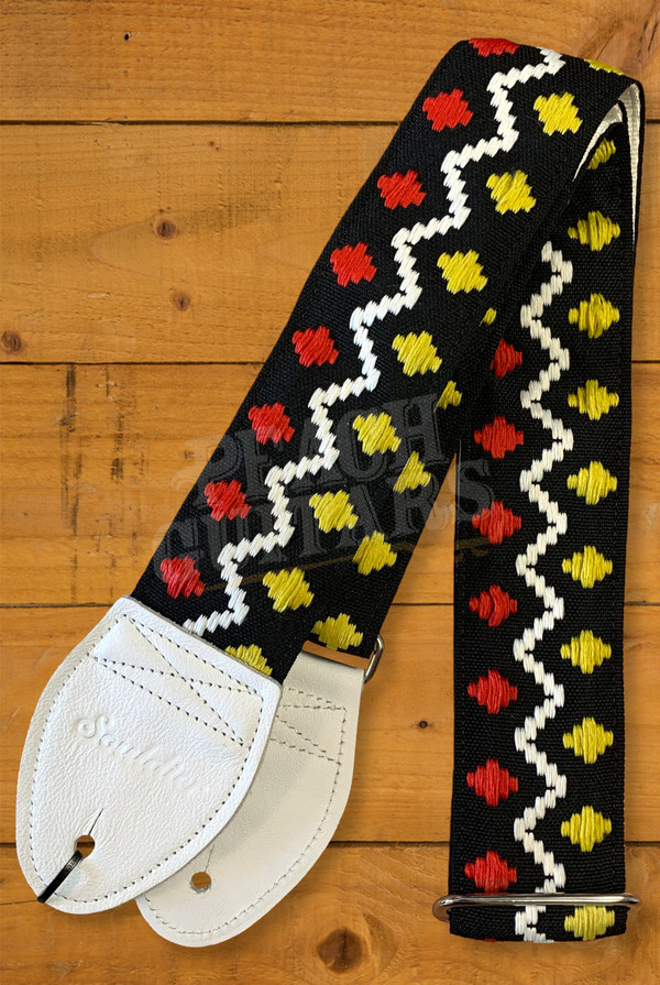 Souldier Classic Guitar Straps | Bed-In Peace w/White Ends