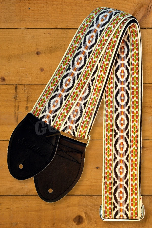 Souldier Classic Guitar Strap - Bohemian - Grey