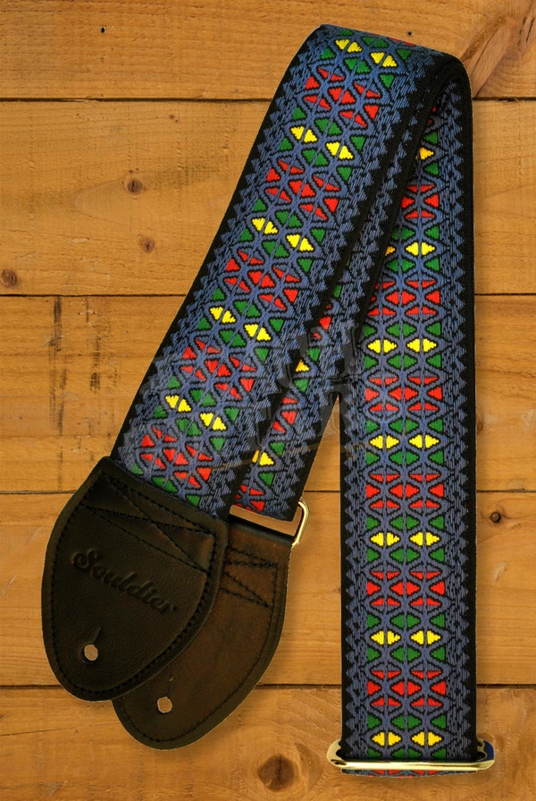 Souldier Classic Guitar Strap - Monterey - Blue