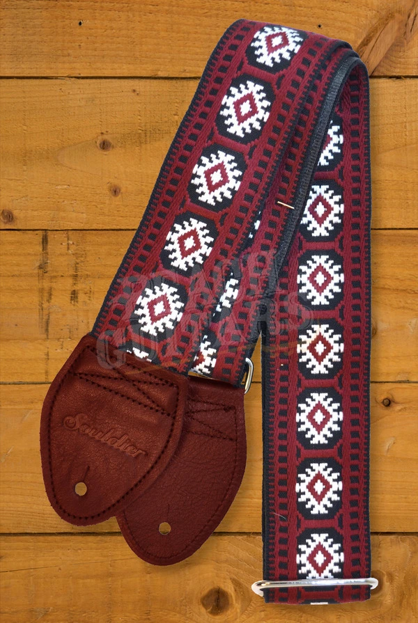 Souldier Classic Guitar Strap - Pillar - Burgundy