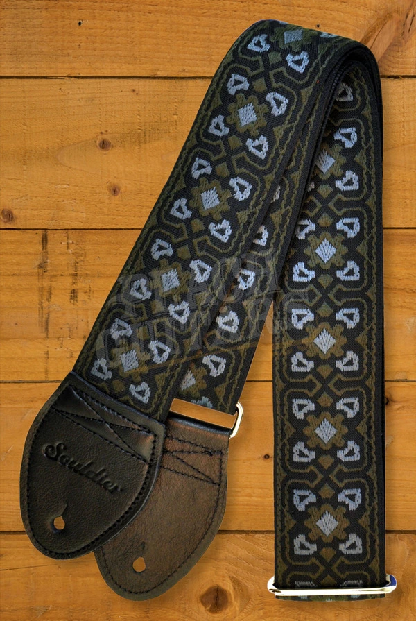 Souldier Classic Guitar Strap - Fillmore - Black