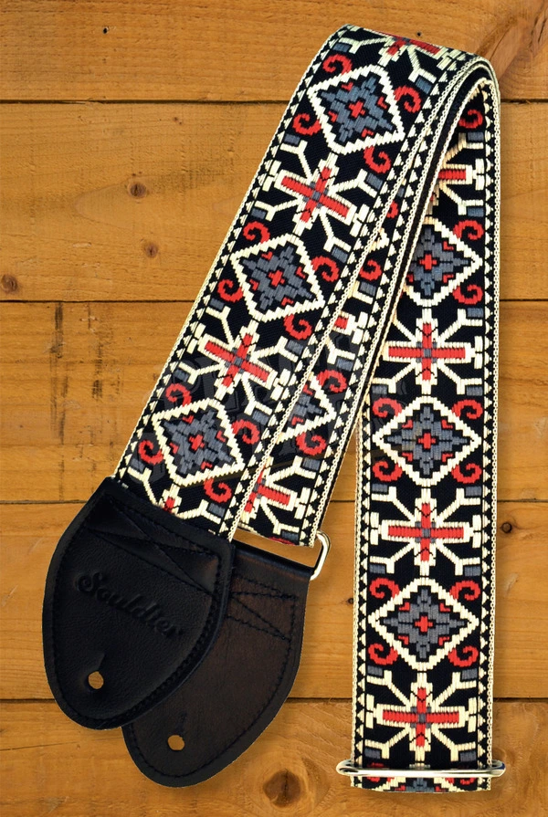 Souldier Classic Guitar Strap - San Quentin - Blue