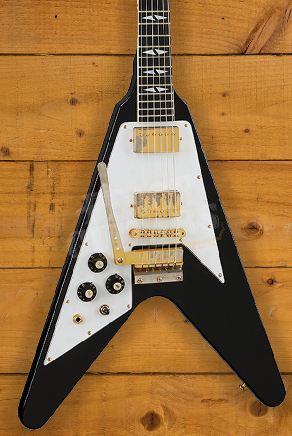 Gibson Custom Jimi Hendrix 69 Flying V Ebony Aged GH Left Handed