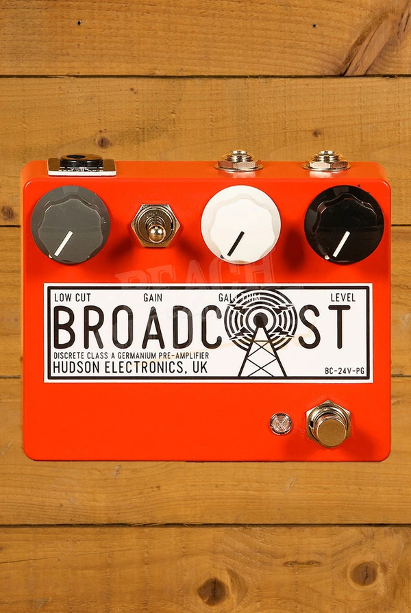 Hudson Electronics Broadcast BC-24V-PG Vermilion Limited Edition
