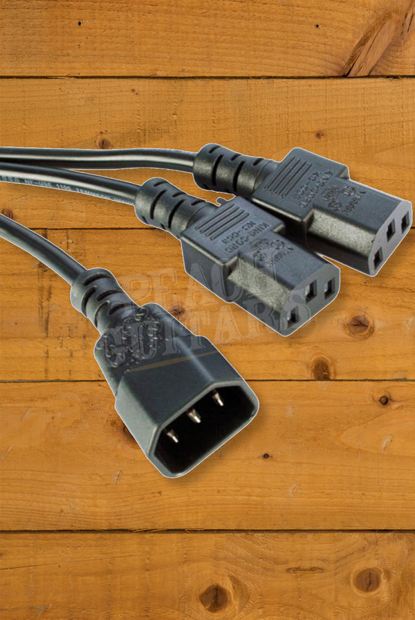Temple Audio Accessories | IEC To IEC 2-Way Splitter