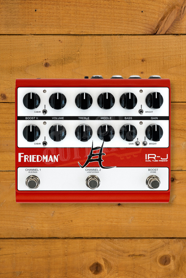 Friedman IR-J Jake E. Lee Signature | Dual Valve Preamp & DI