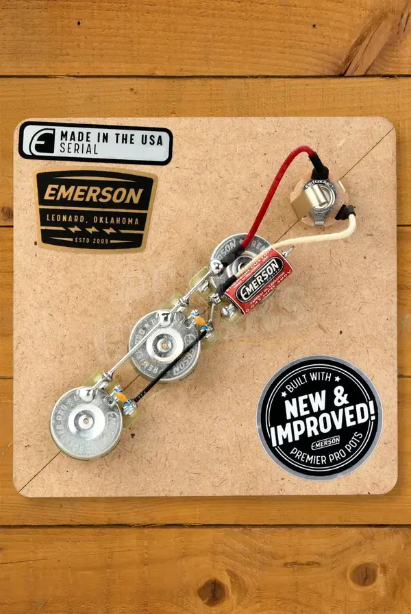 Emerson Jazz Bass Prewired Kit