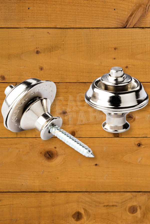 Dunlop Dual Design Straplok Strap Retainers - Nickel