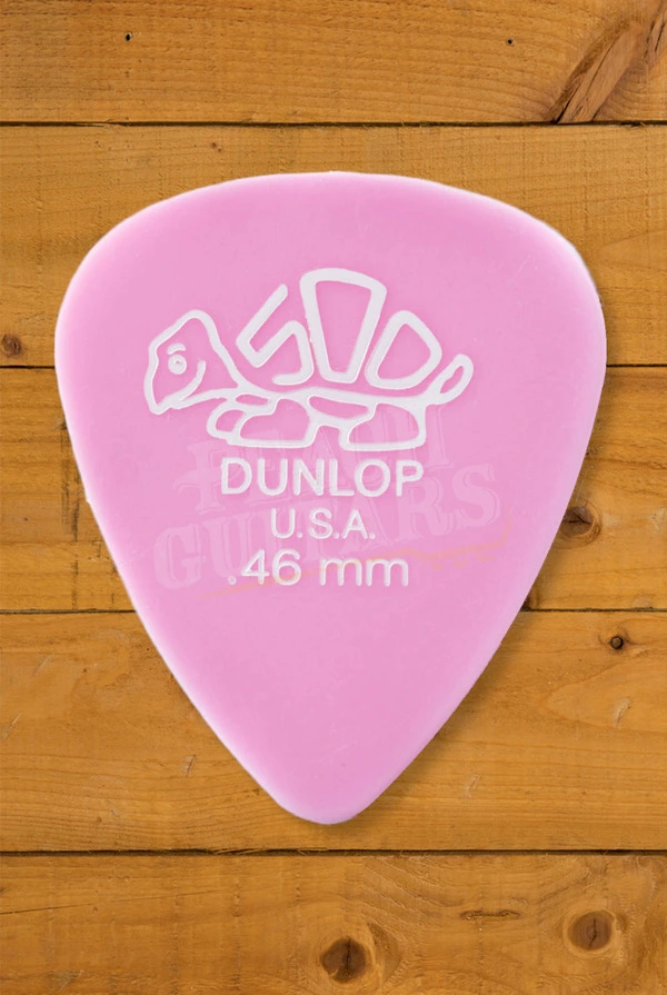 Dunlop Delrin 500 Pick - .46mm - 12-Pack