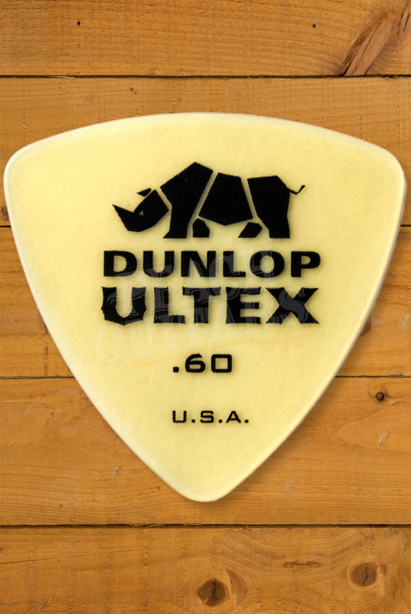 Dunlop 426-060 | Ultex Triangle Pick - .60mm - 6 Pack