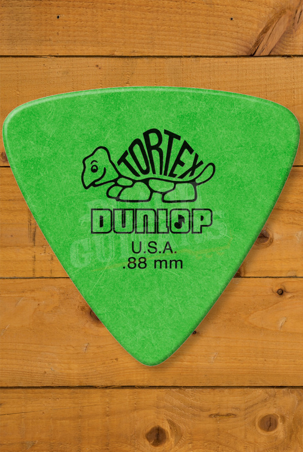 Dunlop 431-088 | Tortex Triangle Pick - .88mm - 6 Pack