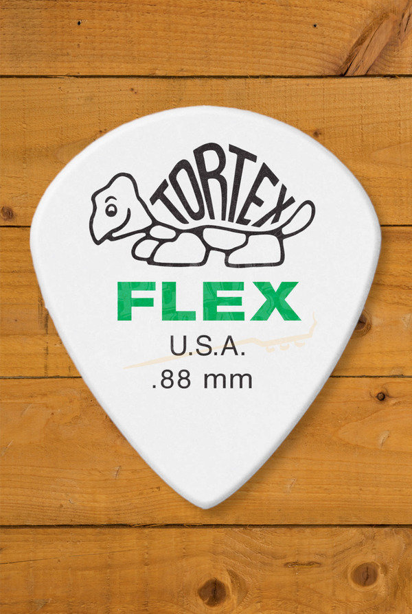 Dunlop 466-088 | Tortex Flex Jazz III XL Pick - .88mm - 12 Pack