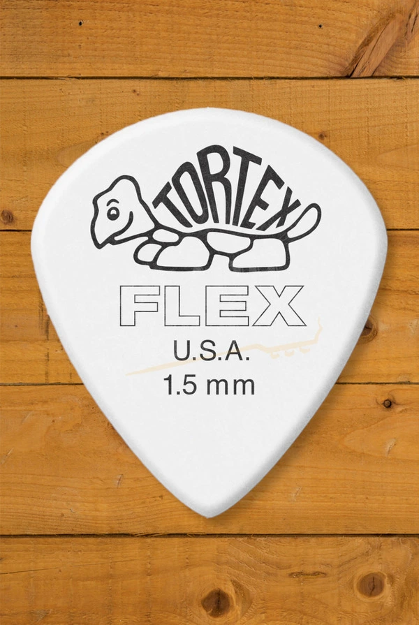 Dunlop Tortex Flex Jazz III XL Pick - 1.5mm - 12-Pack