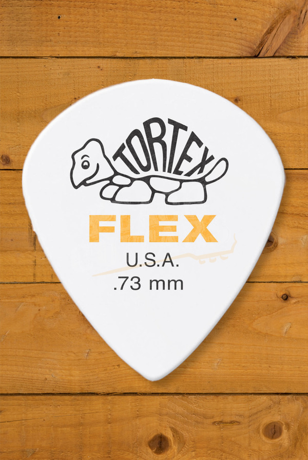 Dunlop 468-073 | Tortex Flex Jazz III Pick - .73mm - 12 Pack