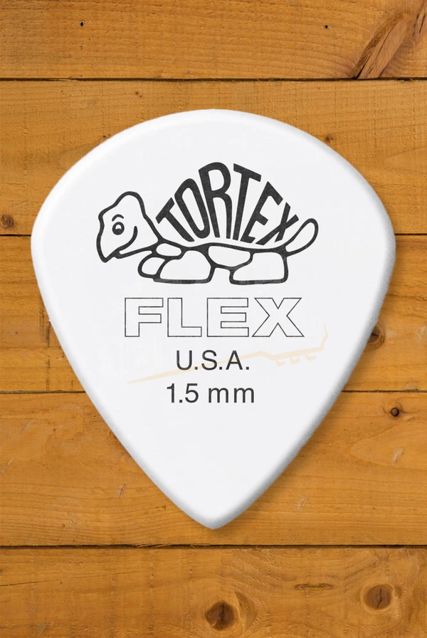 Dunlop Tortex Flex Jazz III Pick - 1.5mm - 12-Pack