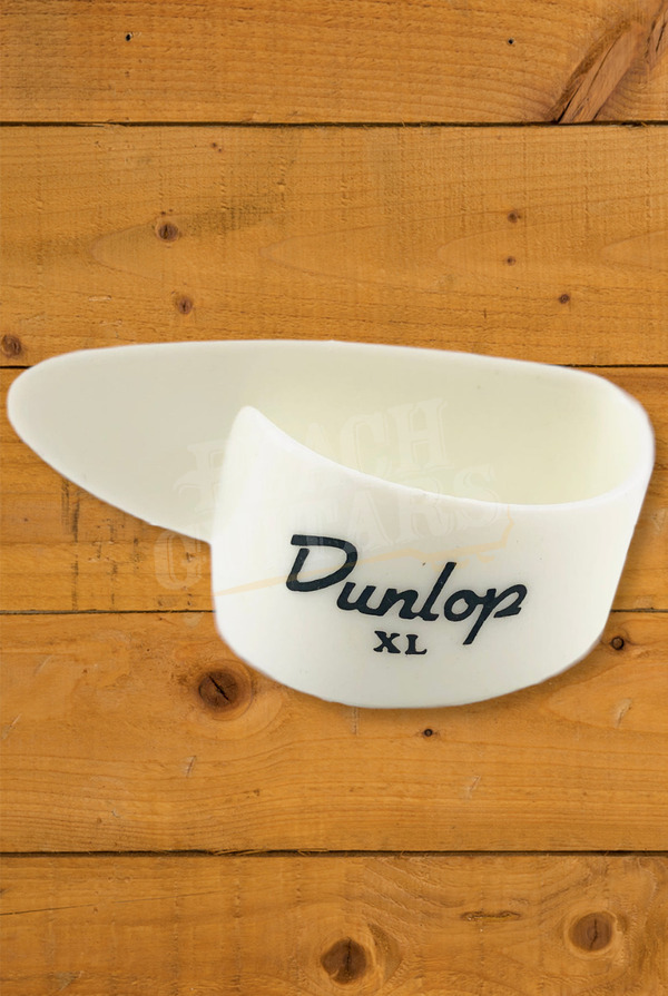 Dunlop 9004 | White Thumbpicks - Extra Large - 4 Pack