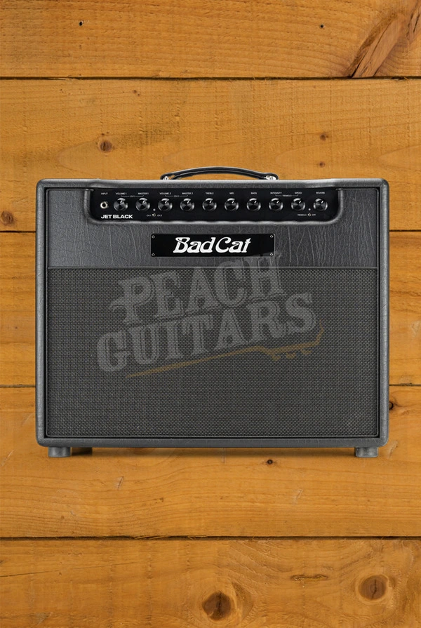 Bad Cat Jet Black Electric Guitar Amplifier Combo - 38W - Black