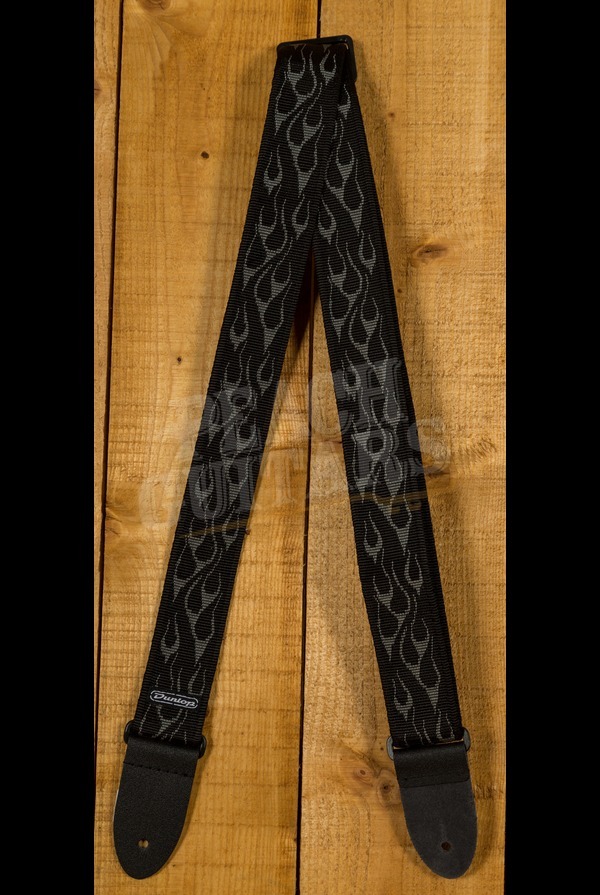 Jim Dunlop Guitar Strap Flambe Grey